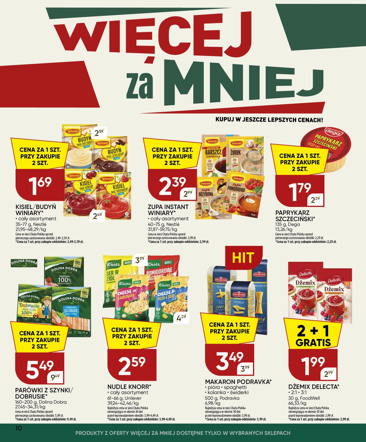 Gazetka Chata Polska 09.09.2026 - 17.09.2026