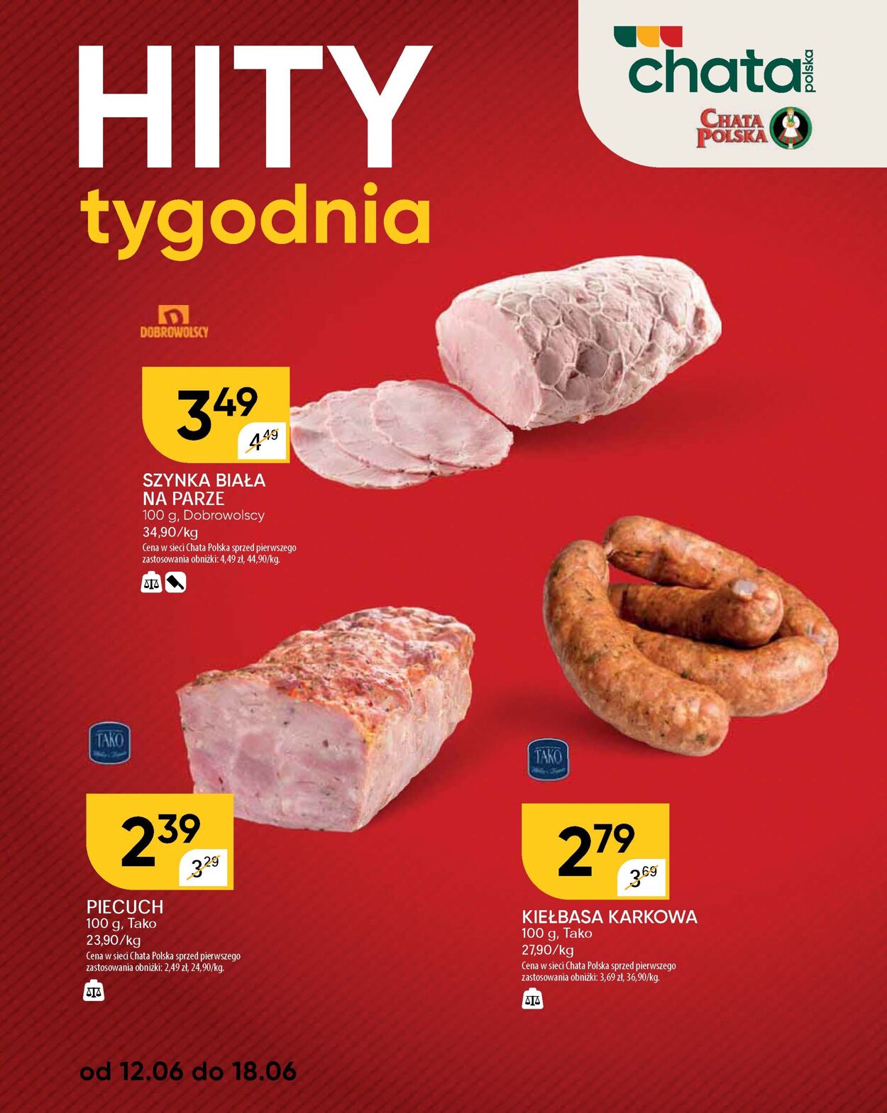 Gazetka Chata Polska 17.06.2025 - 29.06.2025