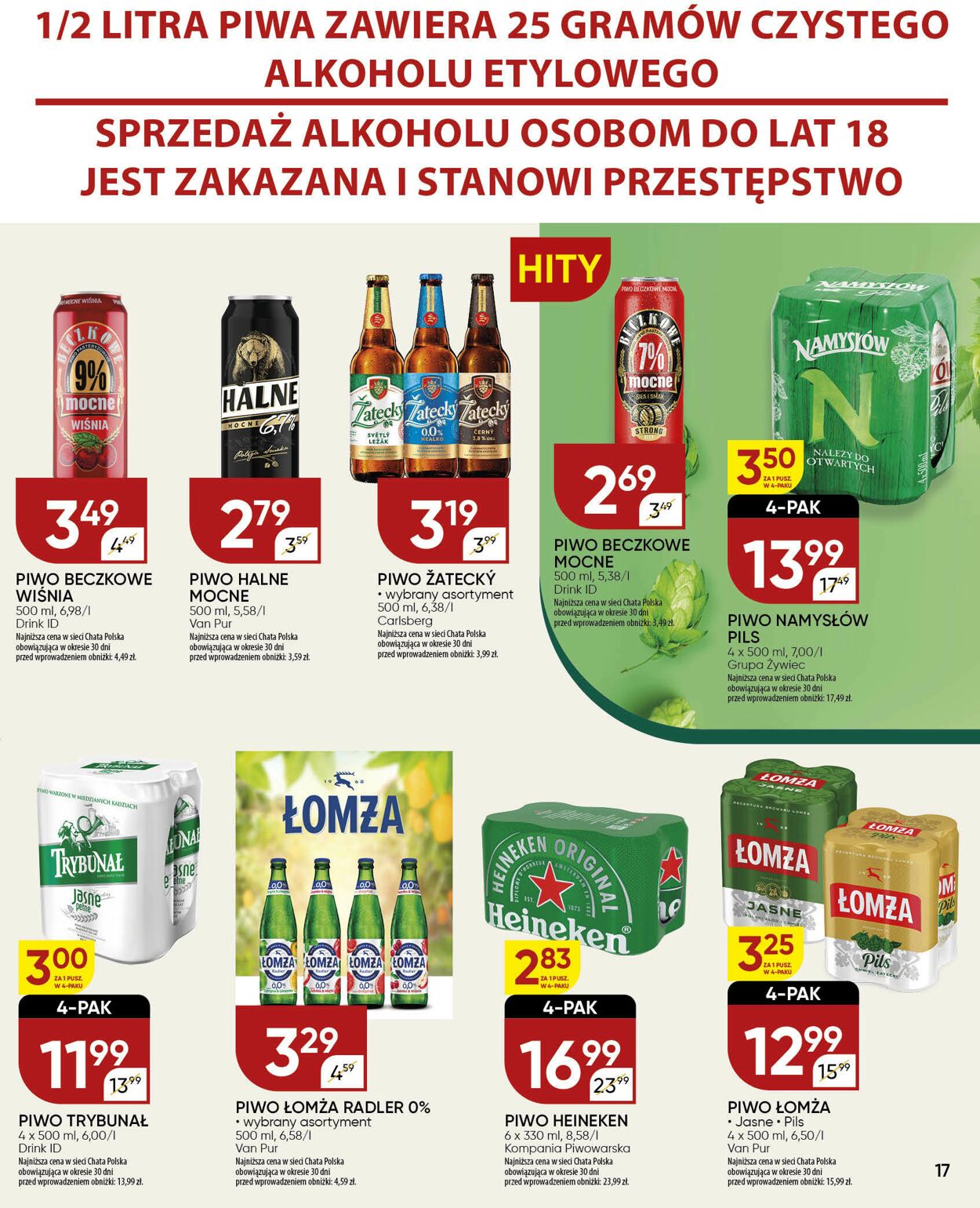 Gazetka Chata Polska 17.06.2025 - 29.06.2025