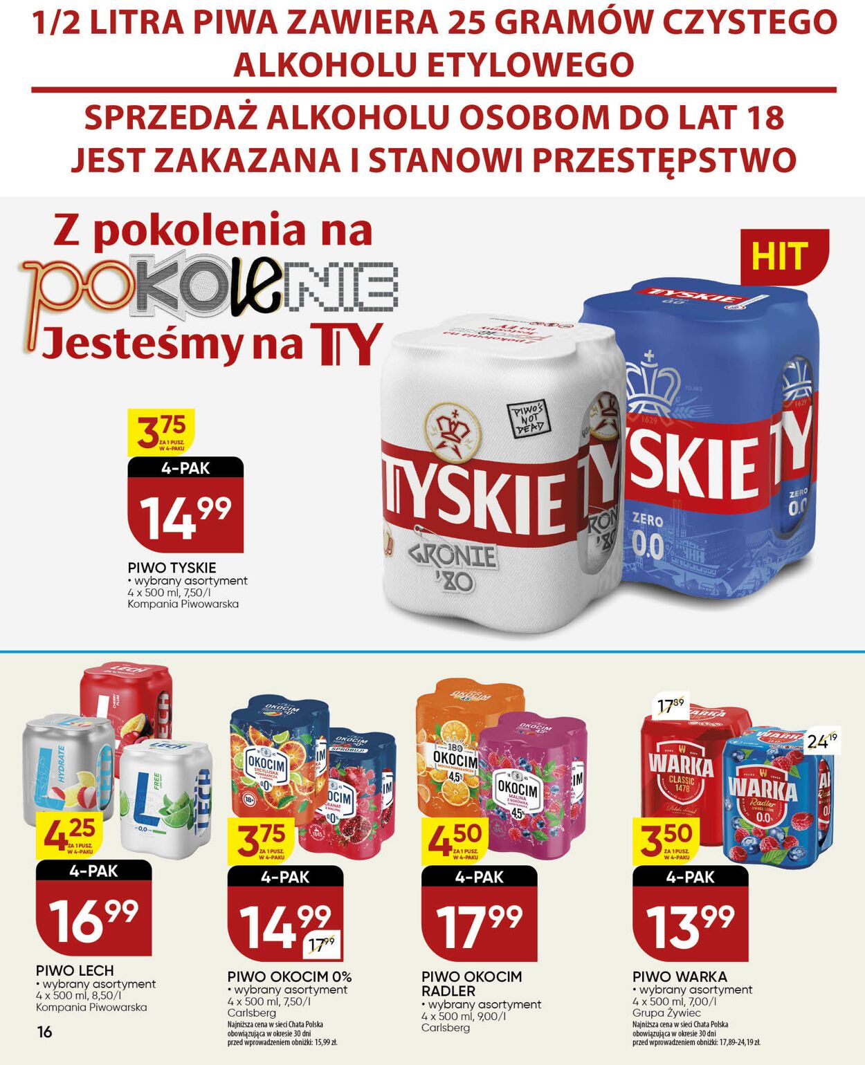 Gazetka Chata Polska 17.06.2025 - 29.06.2025