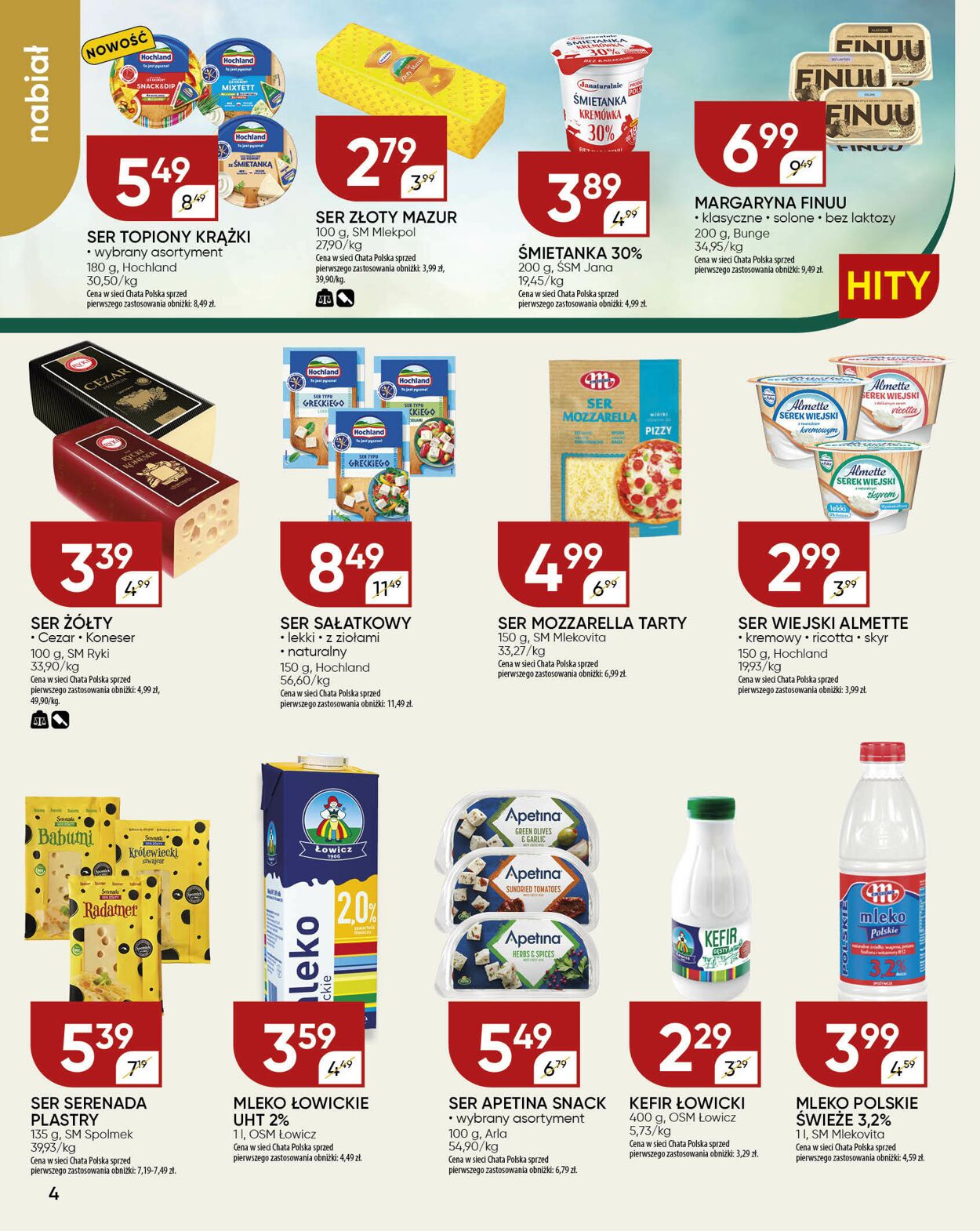 Gazetka Chata Polska 03.07.2025 - 13.07.2025