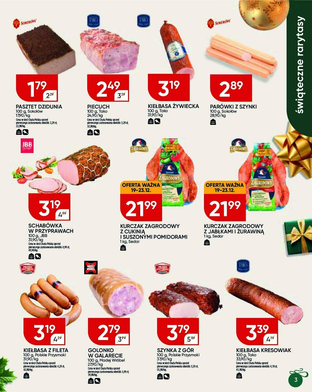 Gazetka Chata Polska 18.12.2025 - 28.12.2025