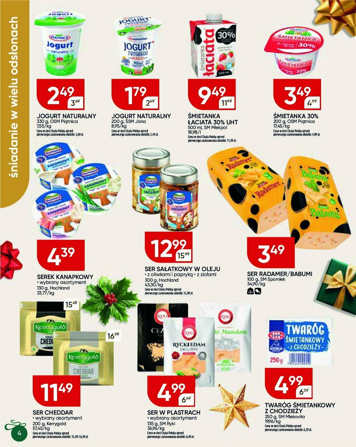 Gazetka Chata Polska 18.12.2025 - 28.12.2025