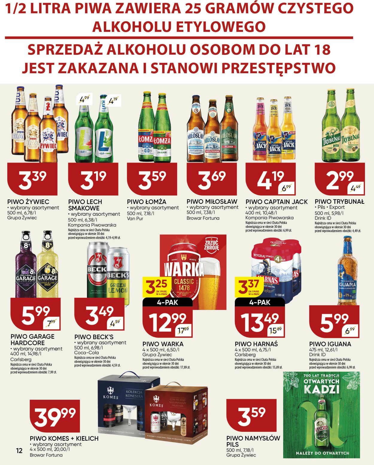 Gazetka Chata Polska 18.12.2025 - 28.12.2025