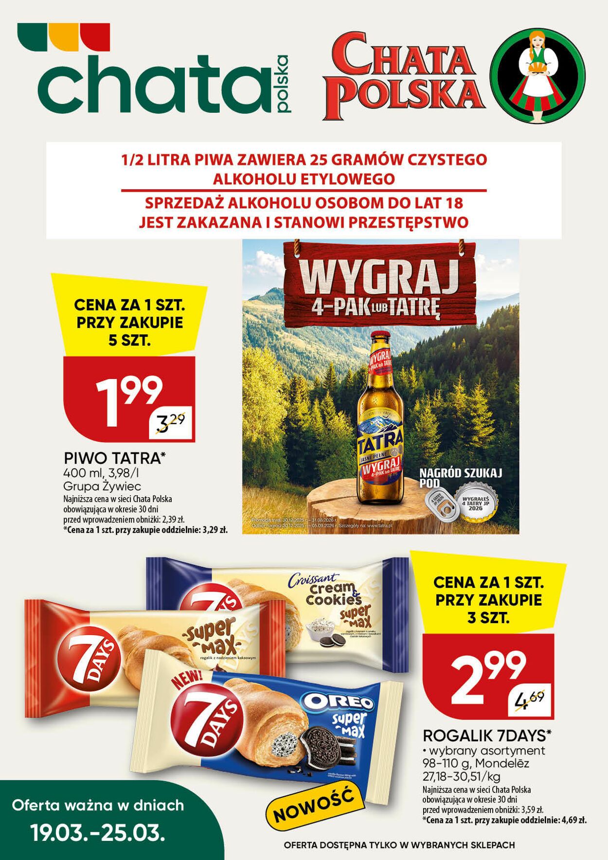 Gazetka Chata Polska 25.03.2026 - 02.04.2026