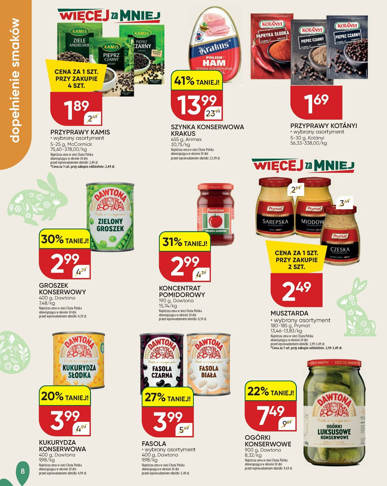 Gazetka Chata Polska 25.03.2026 - 02.04.2026
