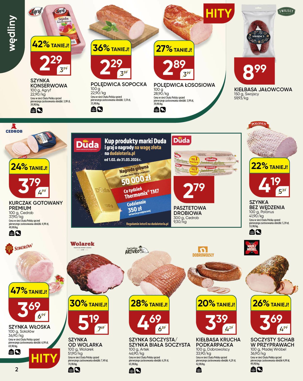 Gazetka Chata Polska 25.03.2026 - 02.04.2026