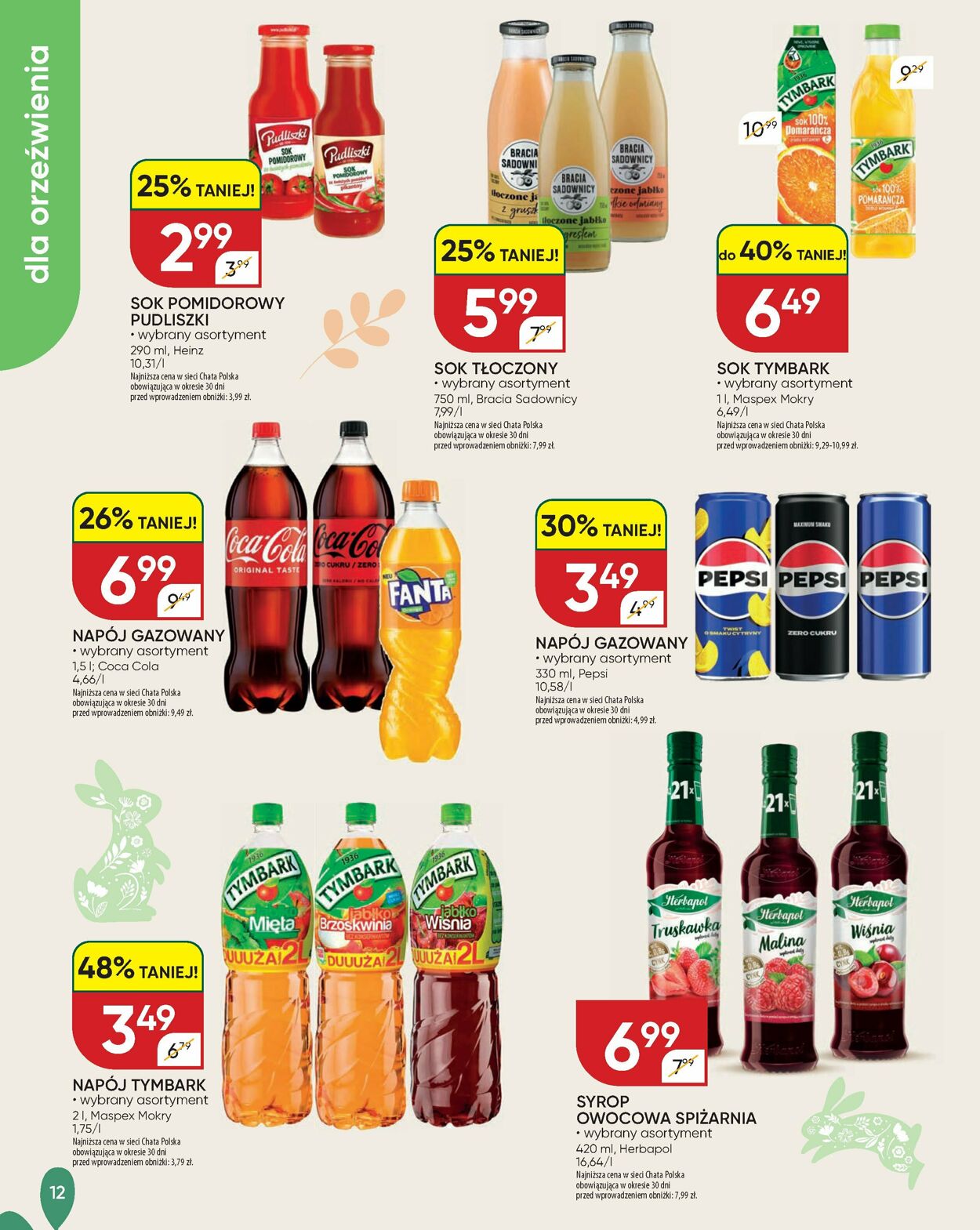 Gazetka Chata Polska 25.03.2026 - 02.04.2026