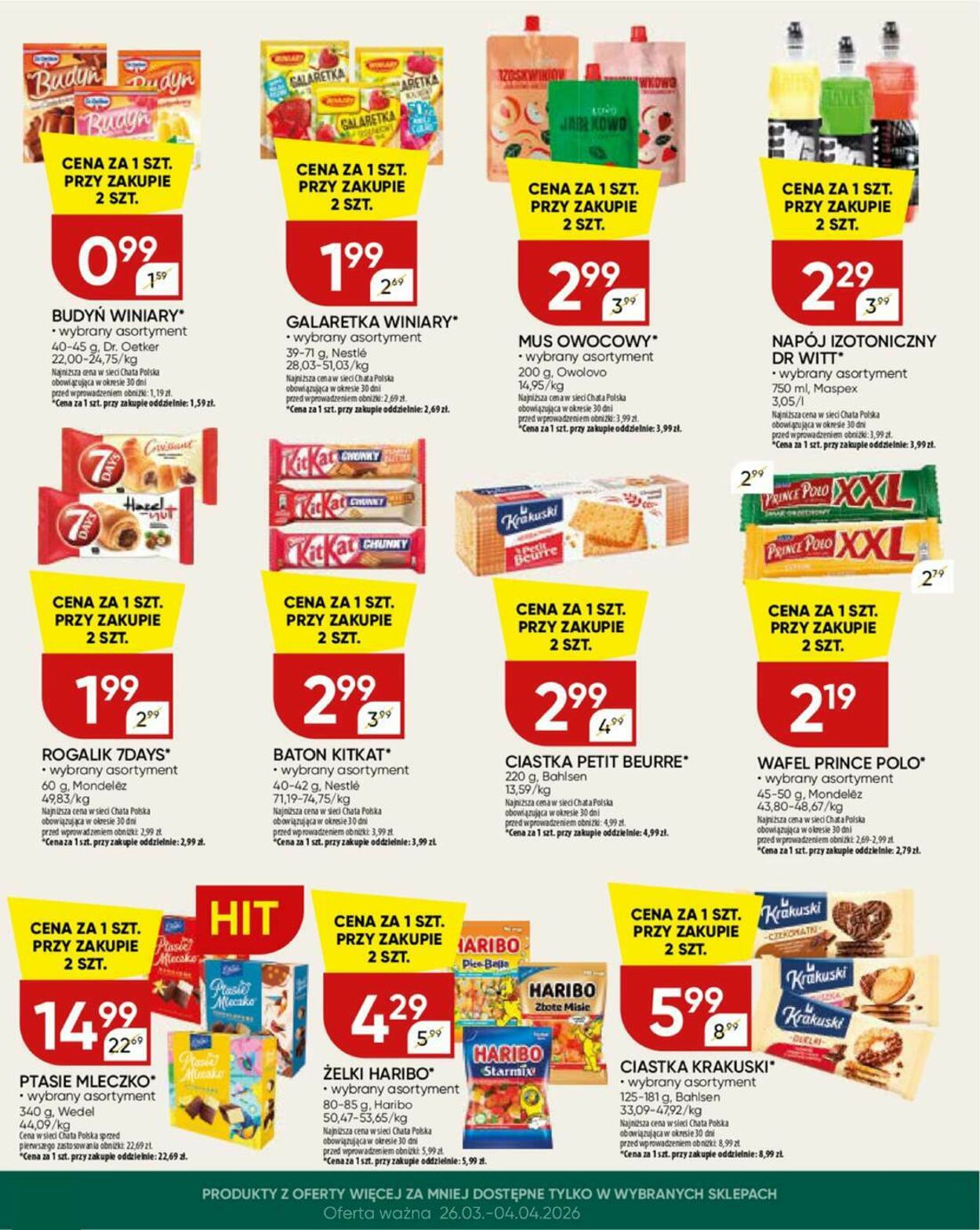 Gazetka Chata Polska 25.03.2026 - 02.04.2026