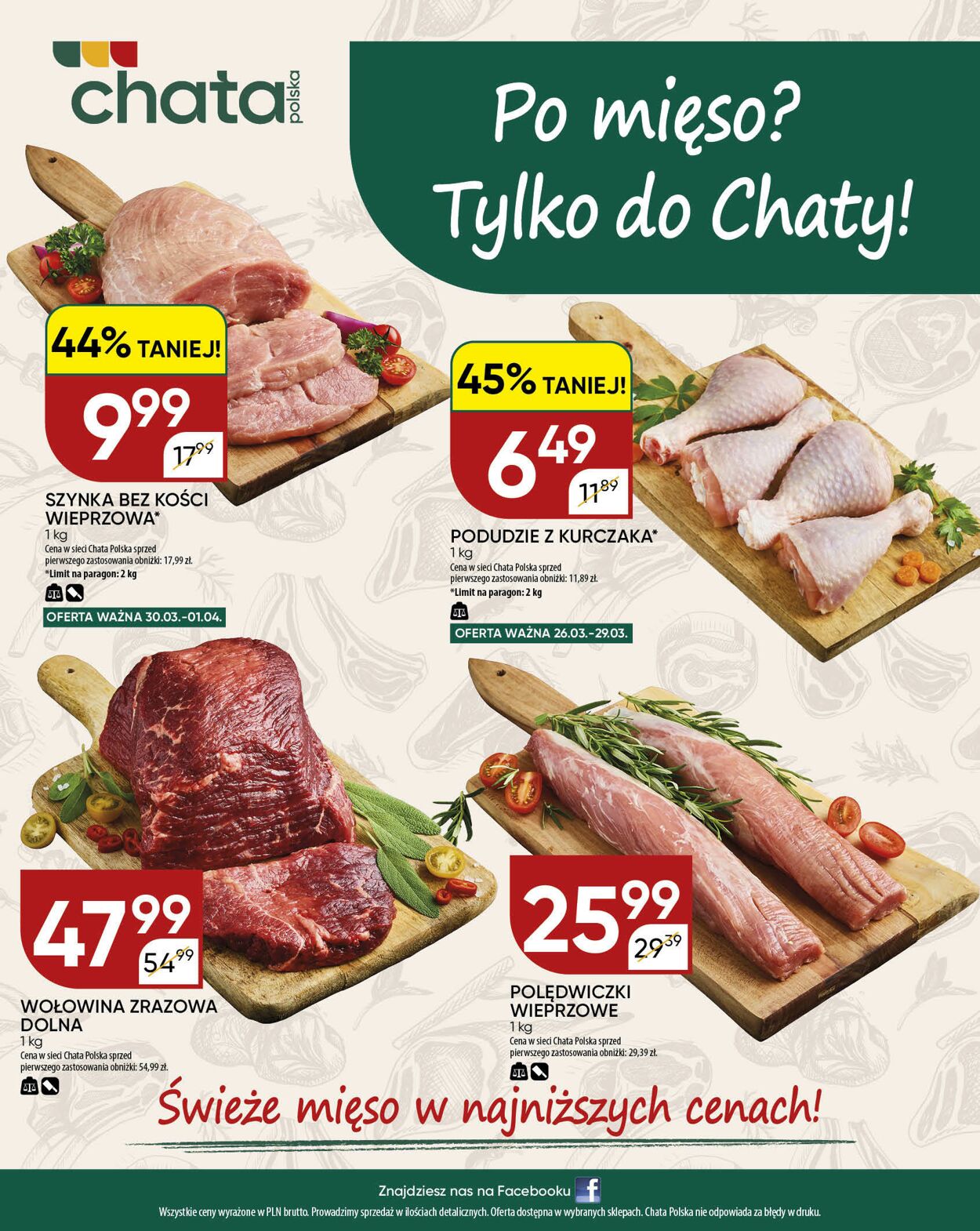 Gazetka Chata Polska 25.03.2026 - 02.04.2026