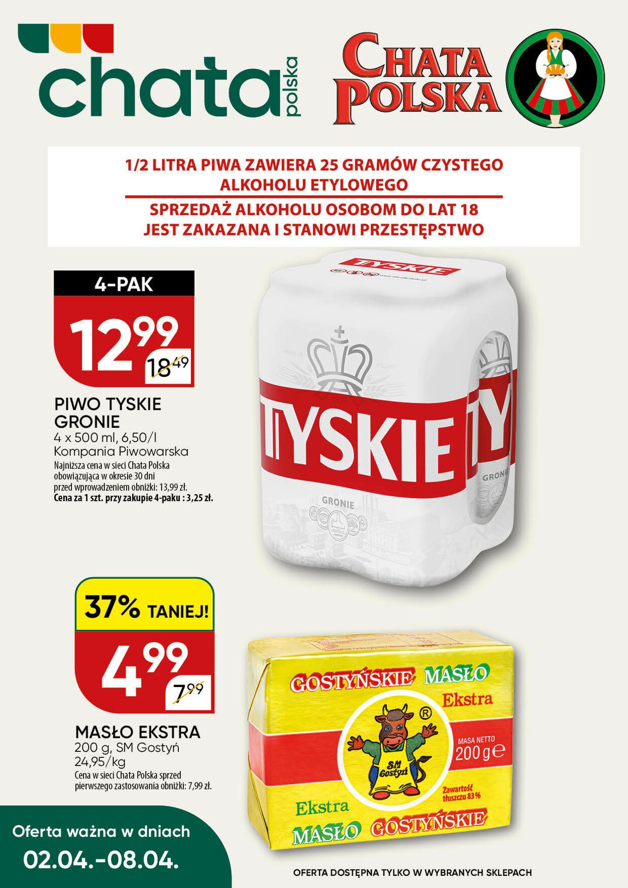 Gazetka Chata Polska 06.04.2026 - 14.04.2026