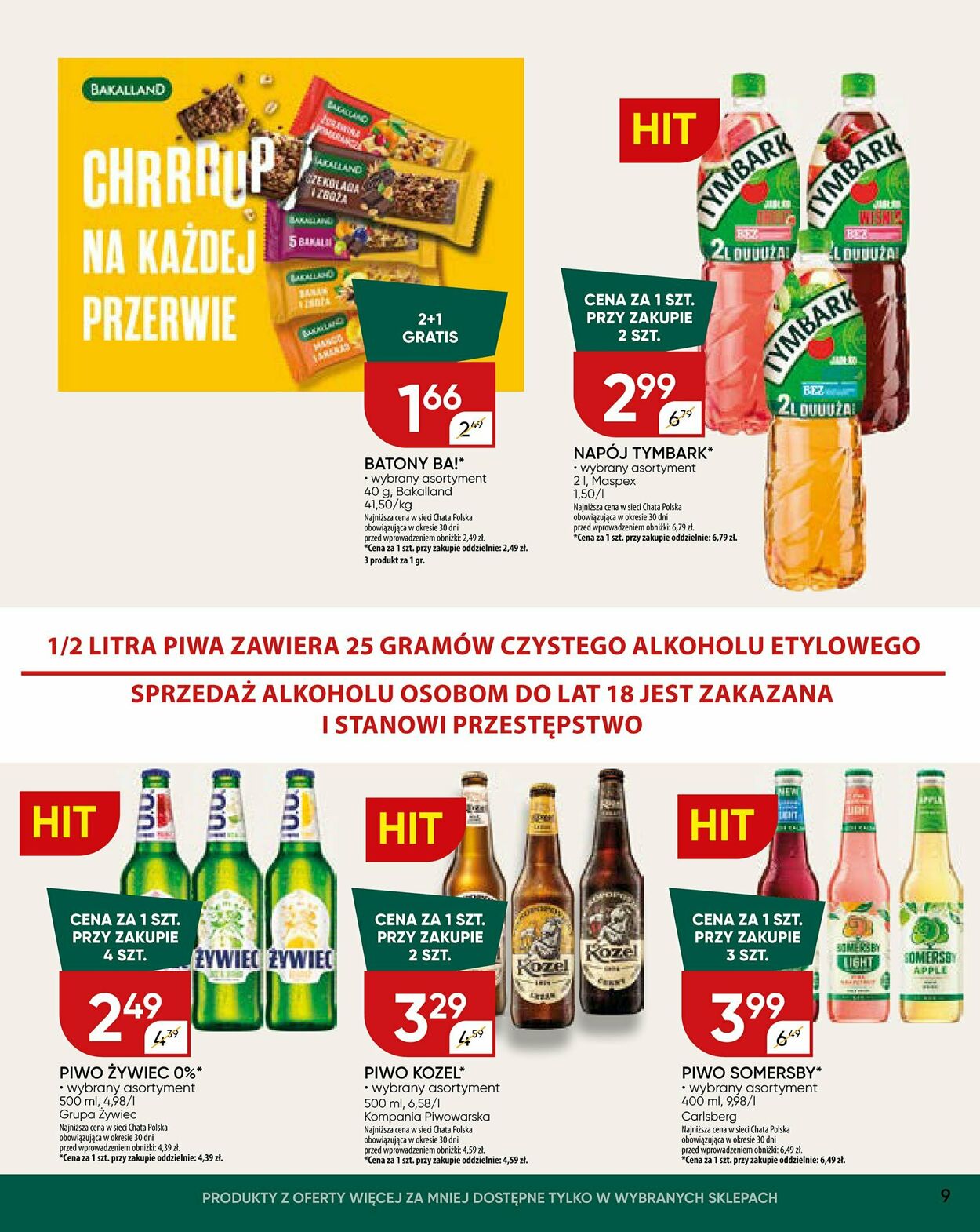 Gazetka Chata Polska 28.08.2025 - 07.09.2025