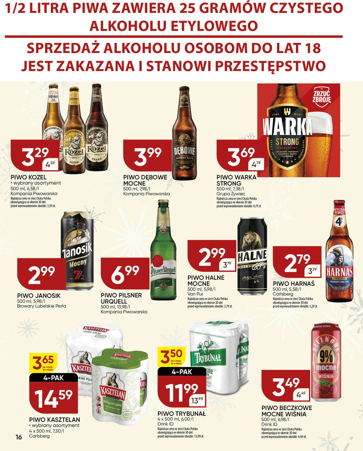 Gazetka Chata Polska 04.12.2025 - 14.12.2025