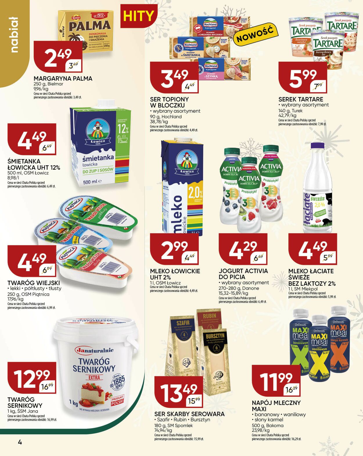 Gazetka Chata Polska 04.12.2025 - 14.12.2025