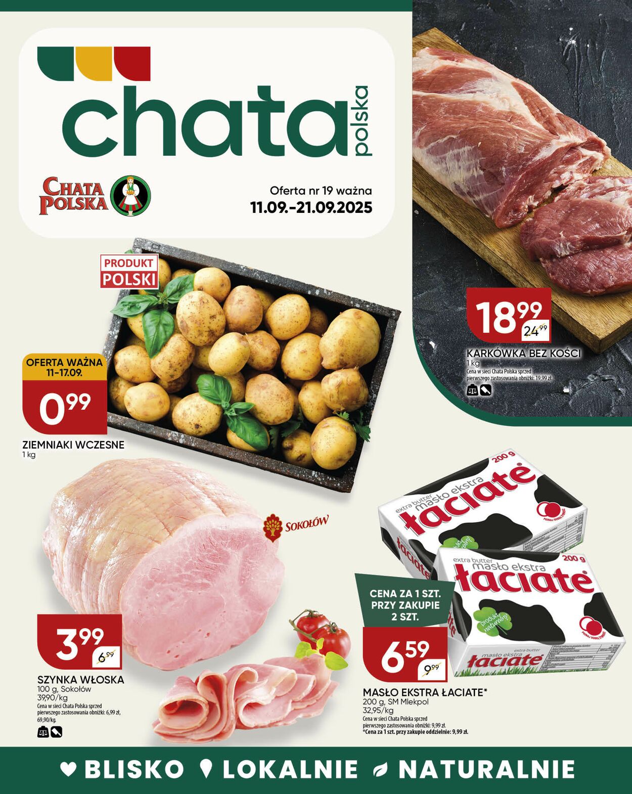 Gazetka Chata Polska 11.09.2025 - 21.09.2025