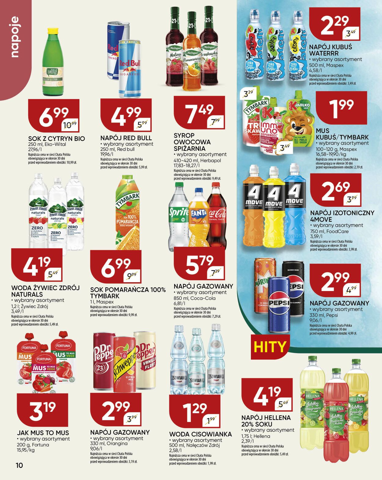 Gazetka Chata Polska 11.09.2025 - 21.09.2025