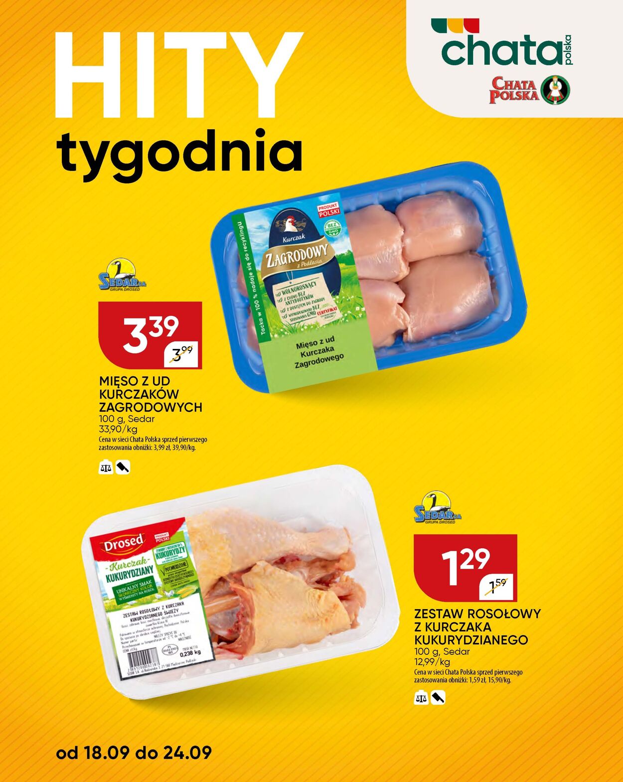 Gazetka Chata Polska 18.09.2025 - 24.09.2025