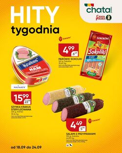 Gazetka Chata Polska 18.09.2025 - 24.09.2025