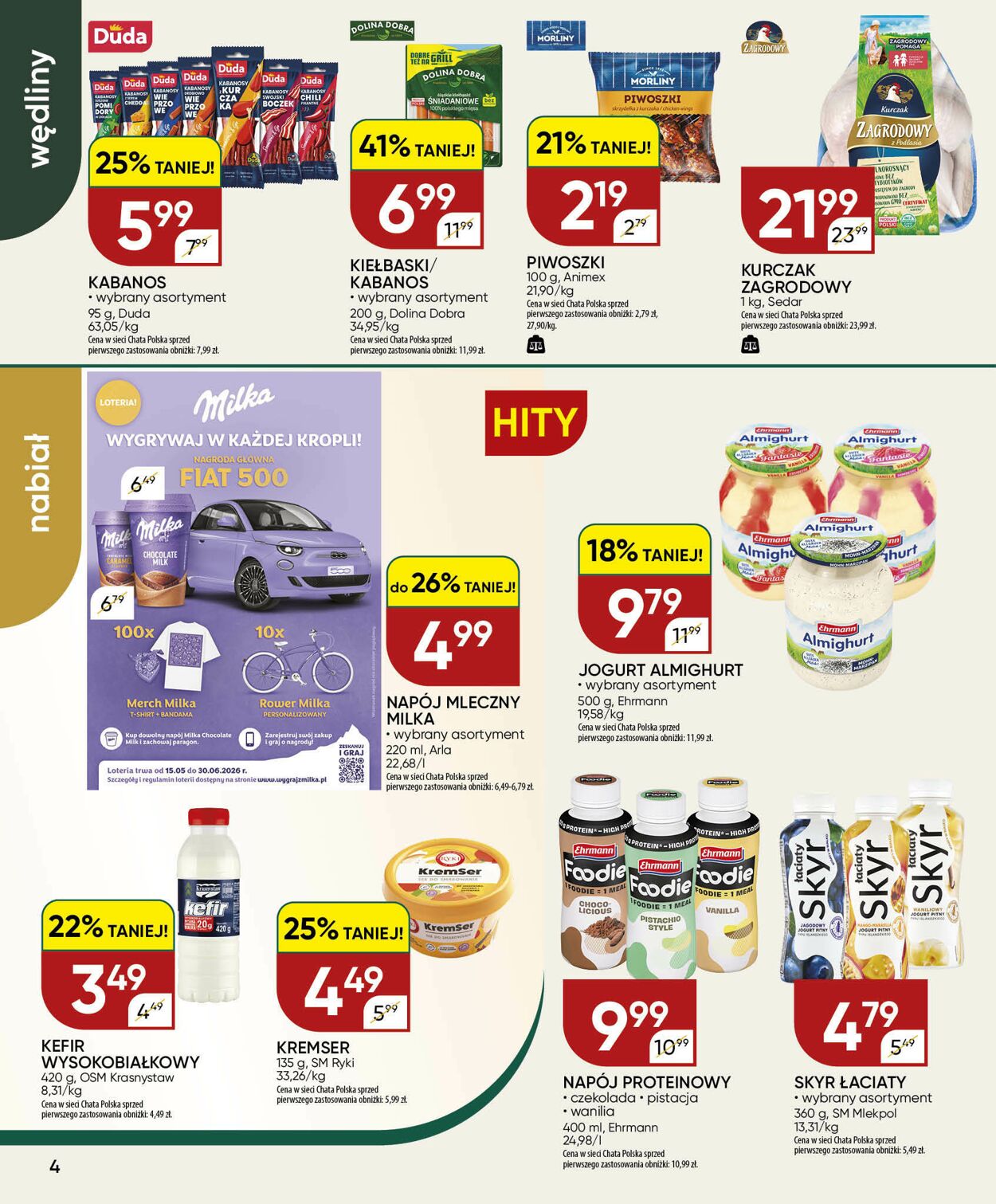 Gazetka Chata Polska 08.06.2026 - 16.06.2026