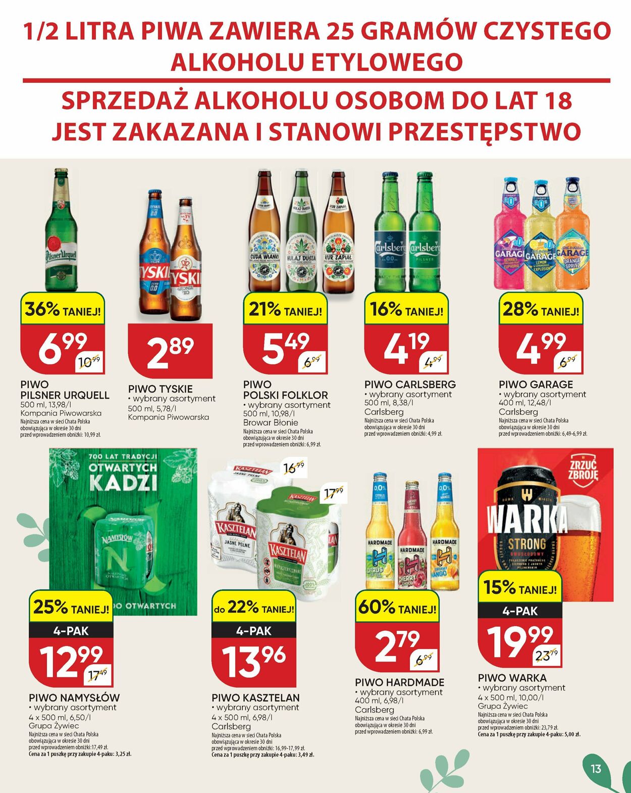 Gazetka Chata Polska 23.03.2026 - 31.03.2026