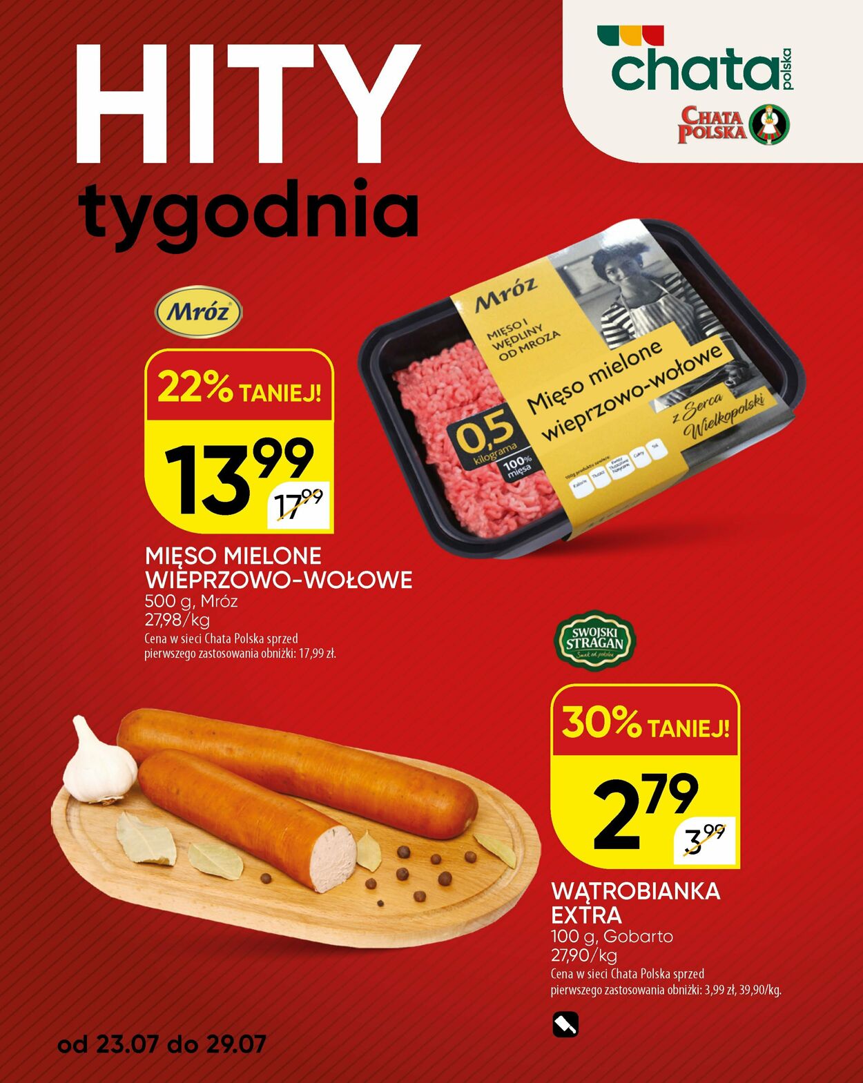 Gazetka Chata Polska 27.07.2026 - 04.08.2026