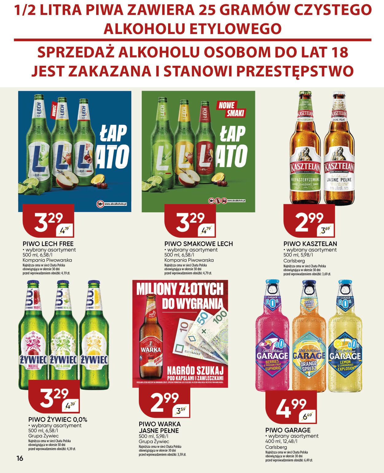 Gazetka Chata Polska 17.07.2025 - 27.07.2025