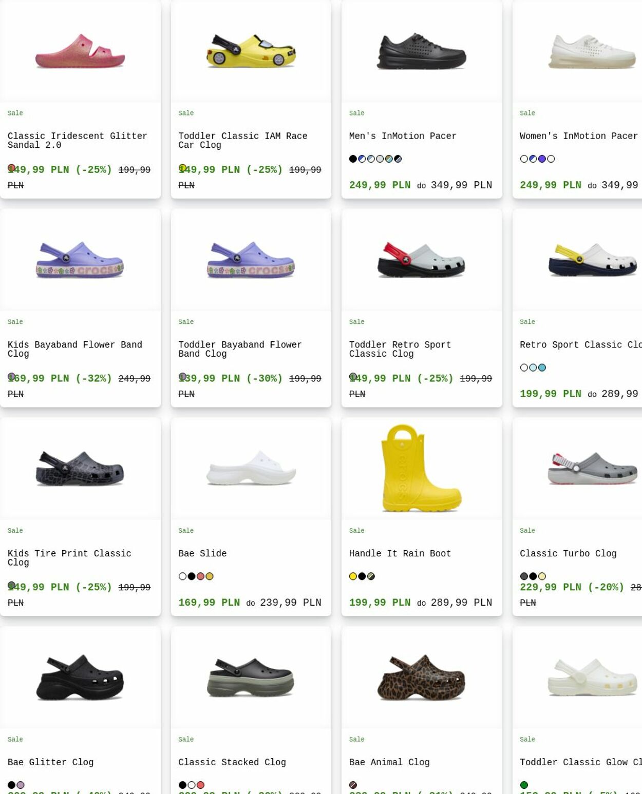 Gazetka Crocs 16.03.2026 - 25.03.2026