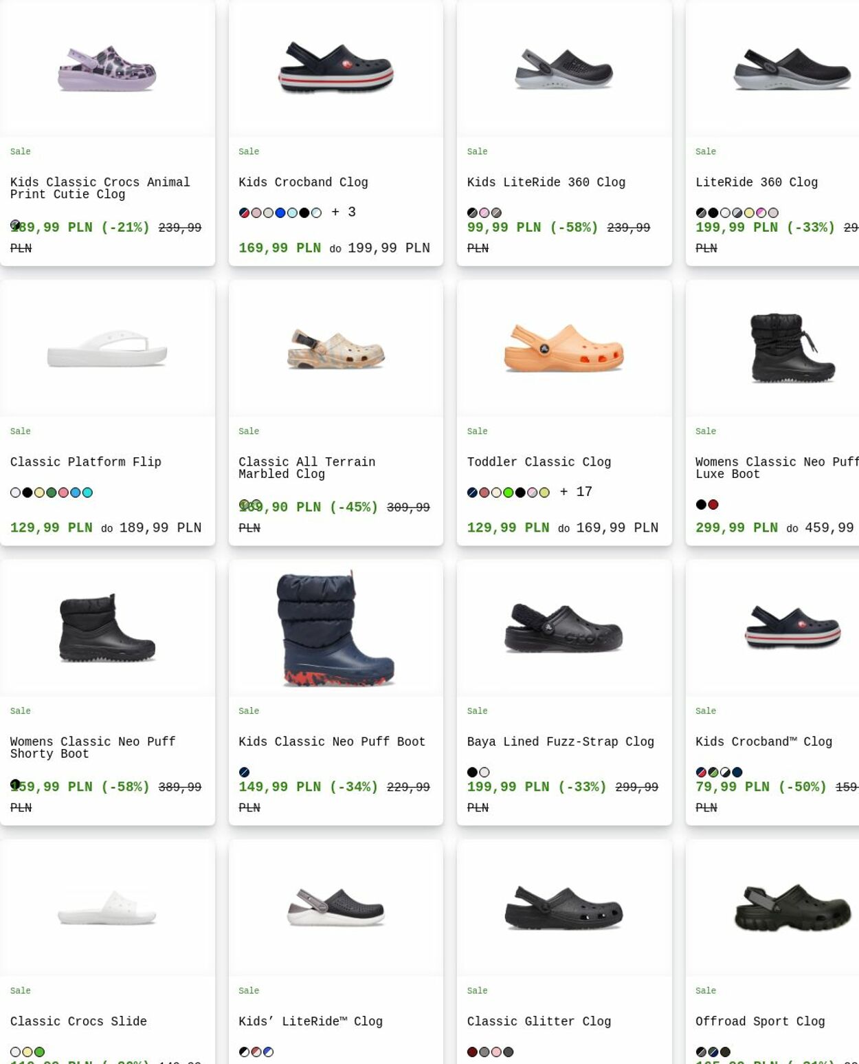 Gazetka Crocs 16.03.2026 - 25.03.2026