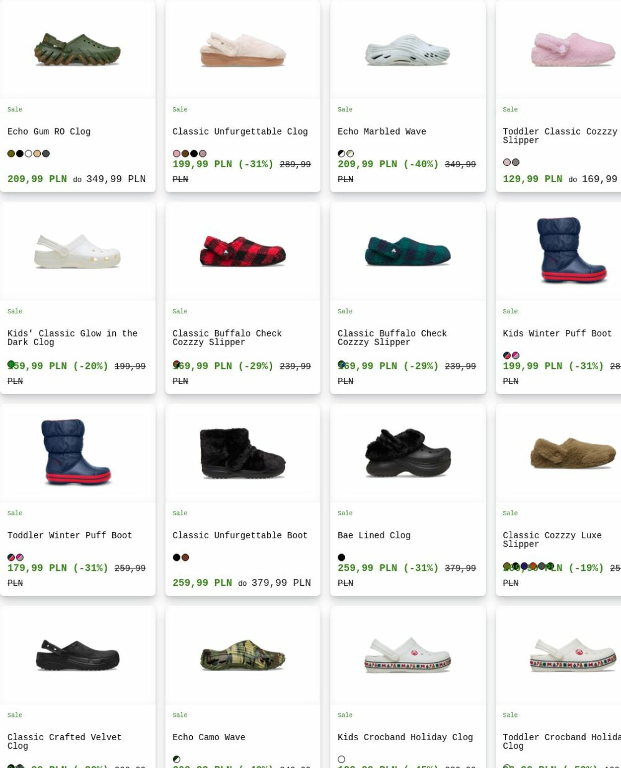 Gazetka Crocs 16.03.2026 - 25.03.2026