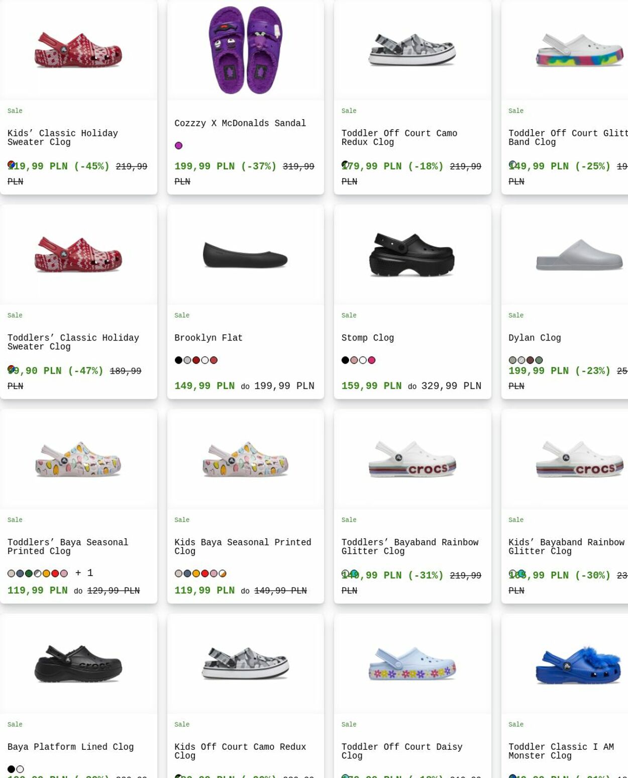 Gazetka Crocs 16.03.2026 - 25.03.2026