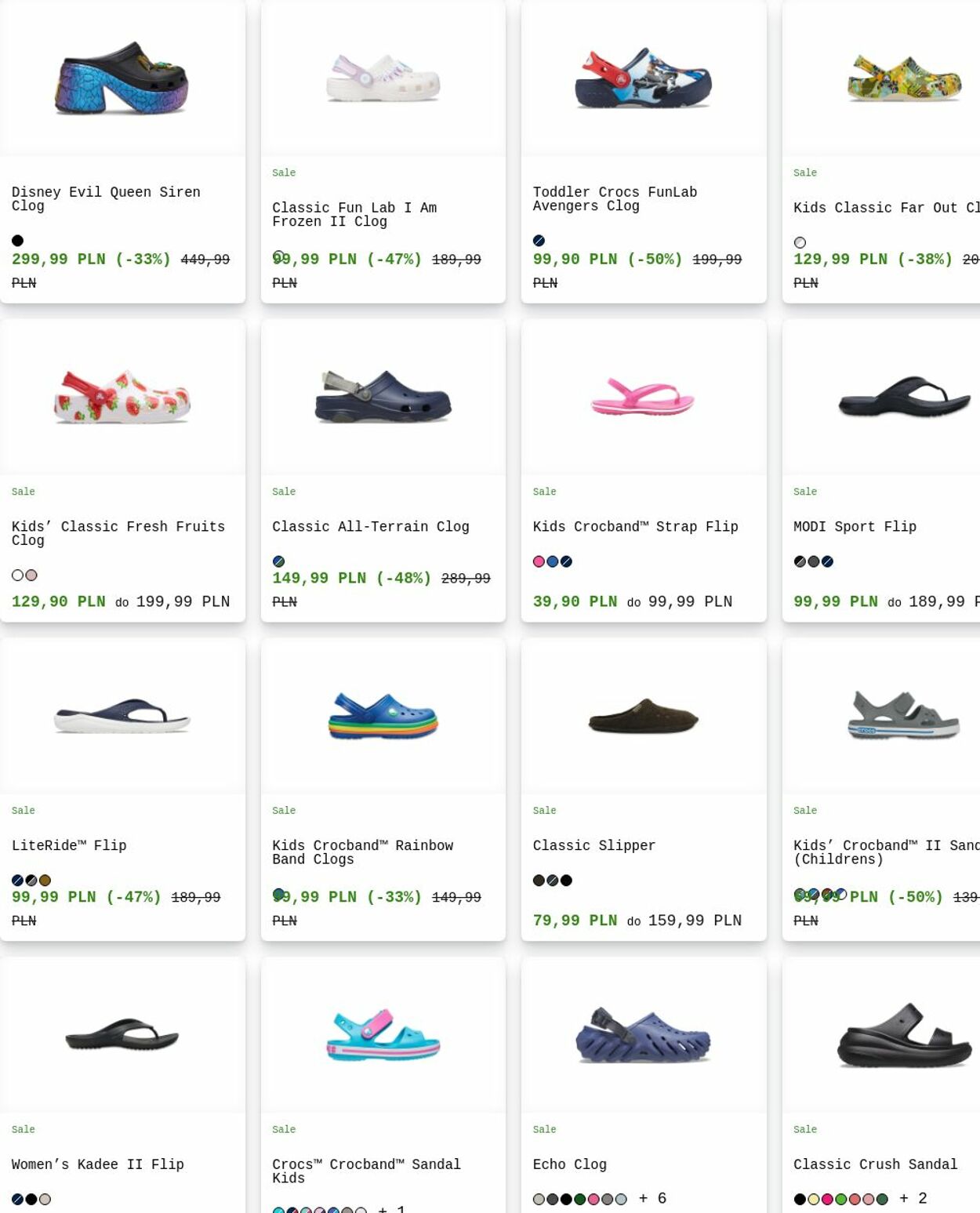 Gazetka Crocs 09.02.2026 - 18.02.2026