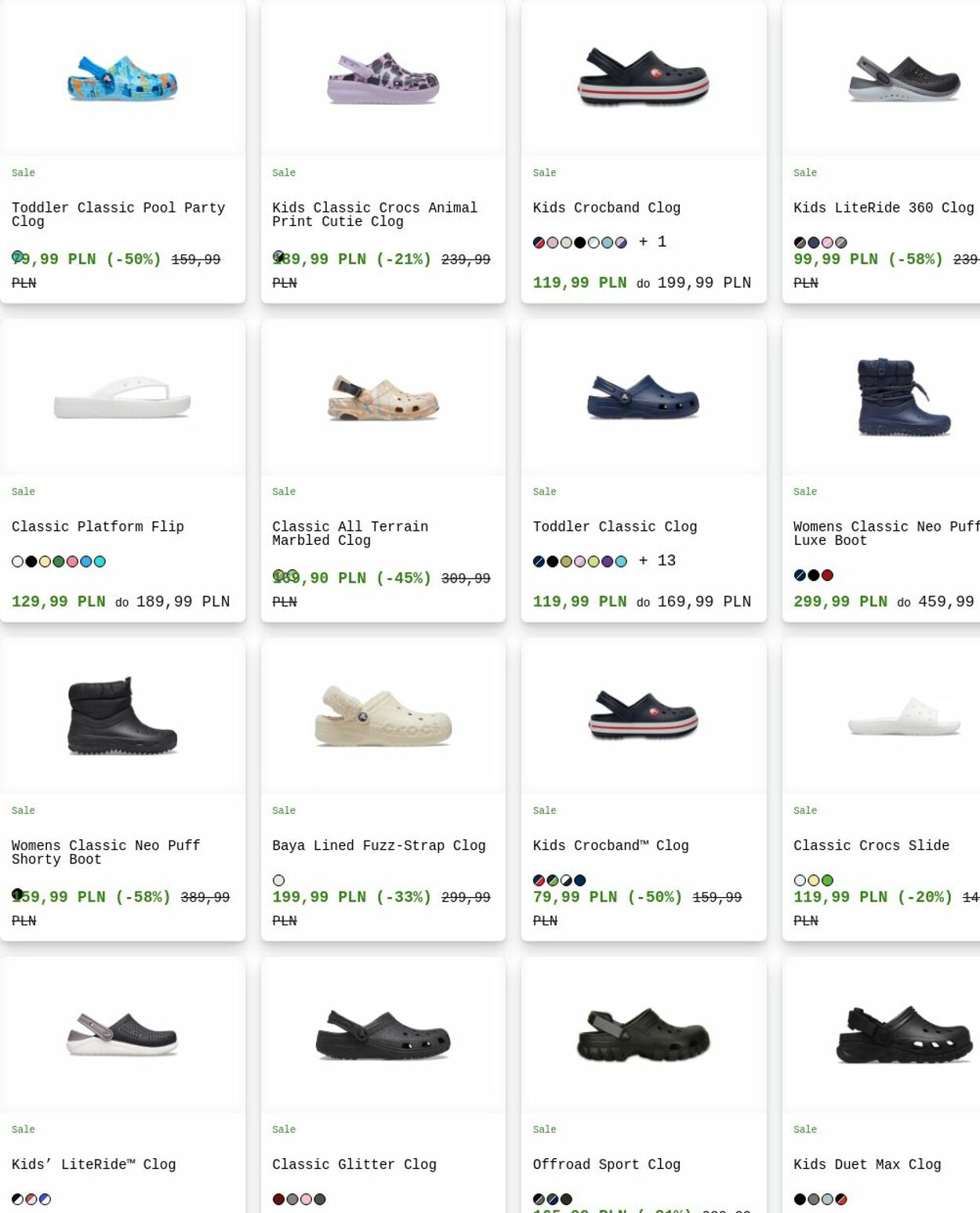 Gazetka Crocs 09.02.2026 - 18.02.2026