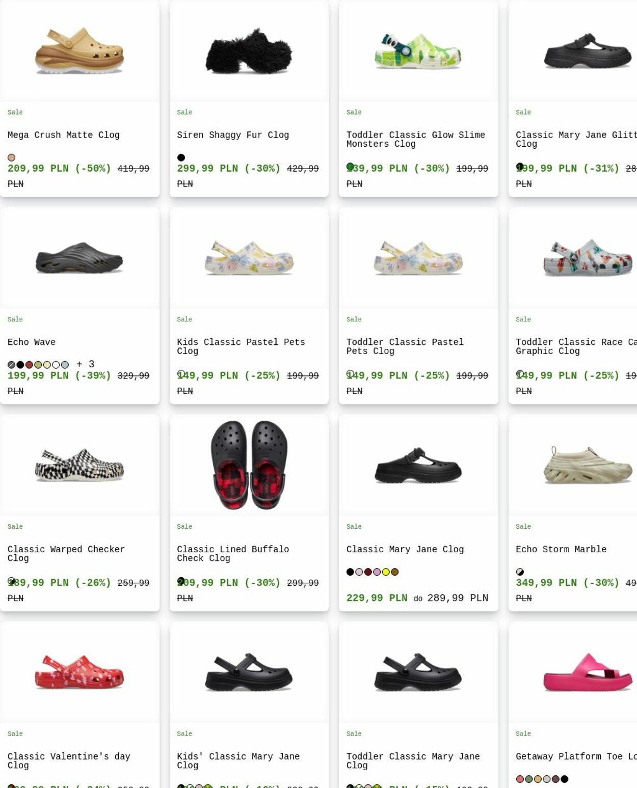 Gazetka Crocs 09.02.2026 - 18.02.2026