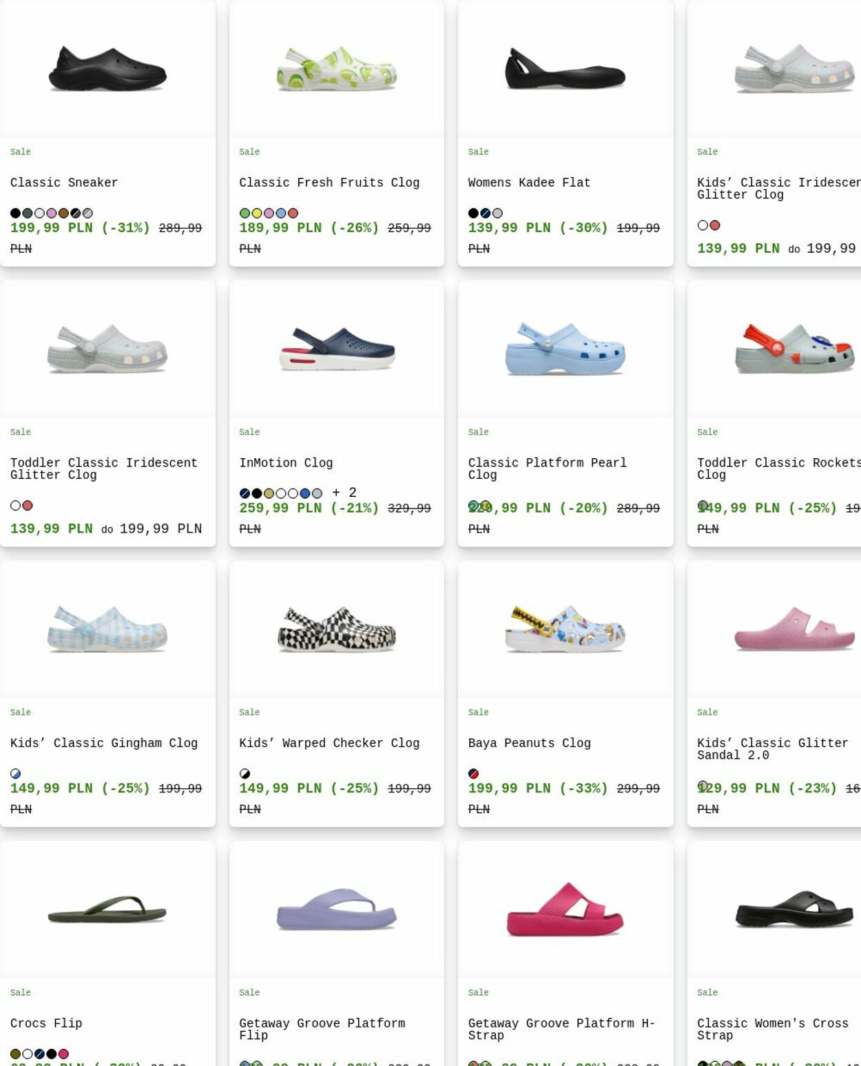 Gazetka Crocs 09.02.2026 - 18.02.2026