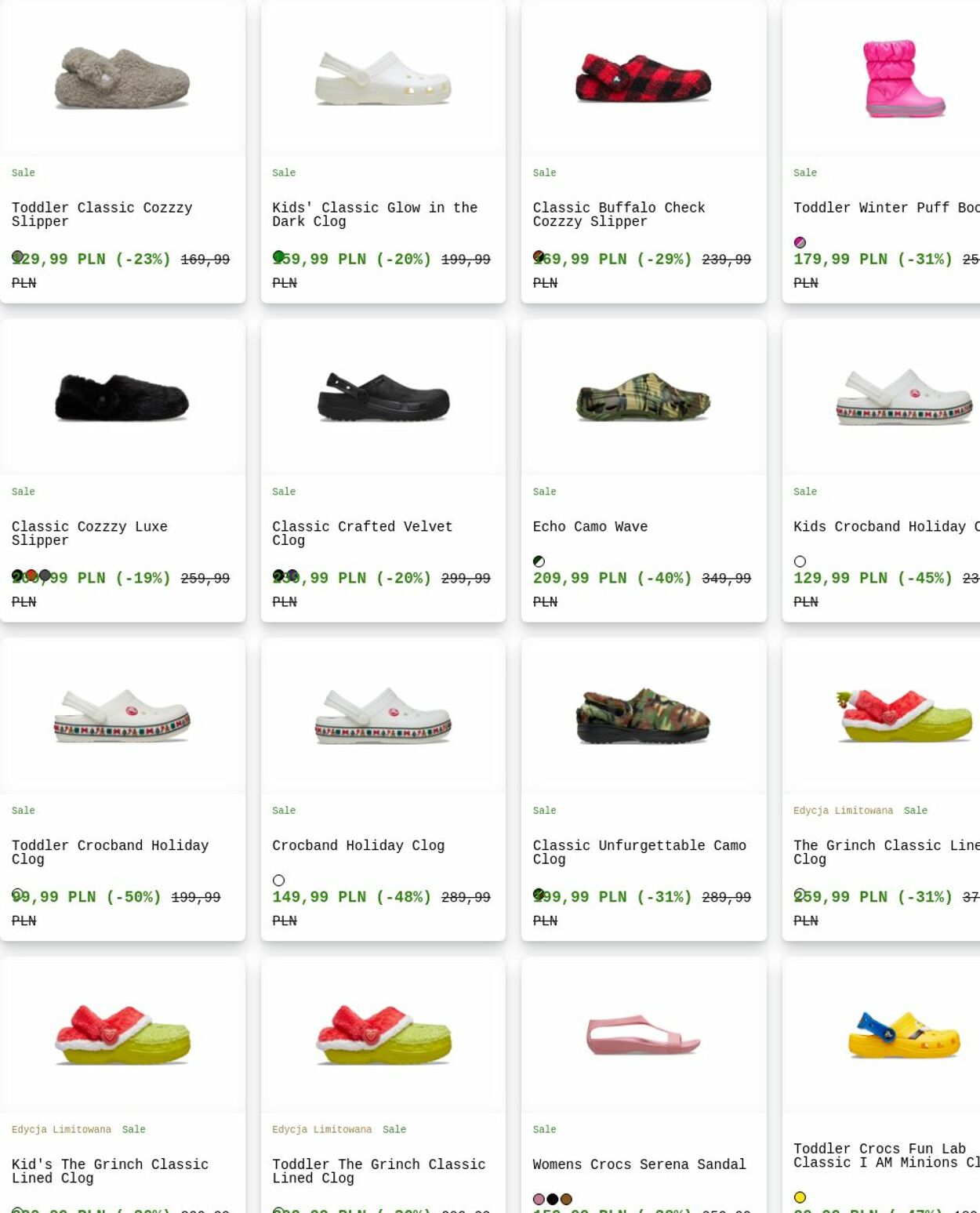 Gazetka Crocs 09.02.2026 - 18.02.2026