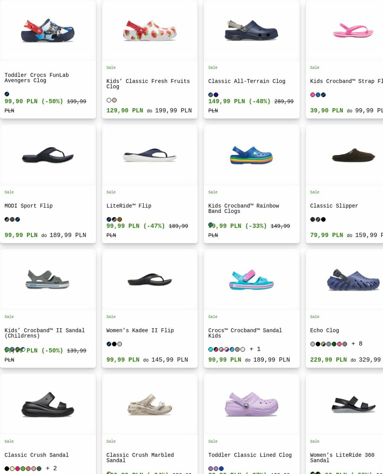 Gazetka Crocs 09.03.2026 - 18.03.2026