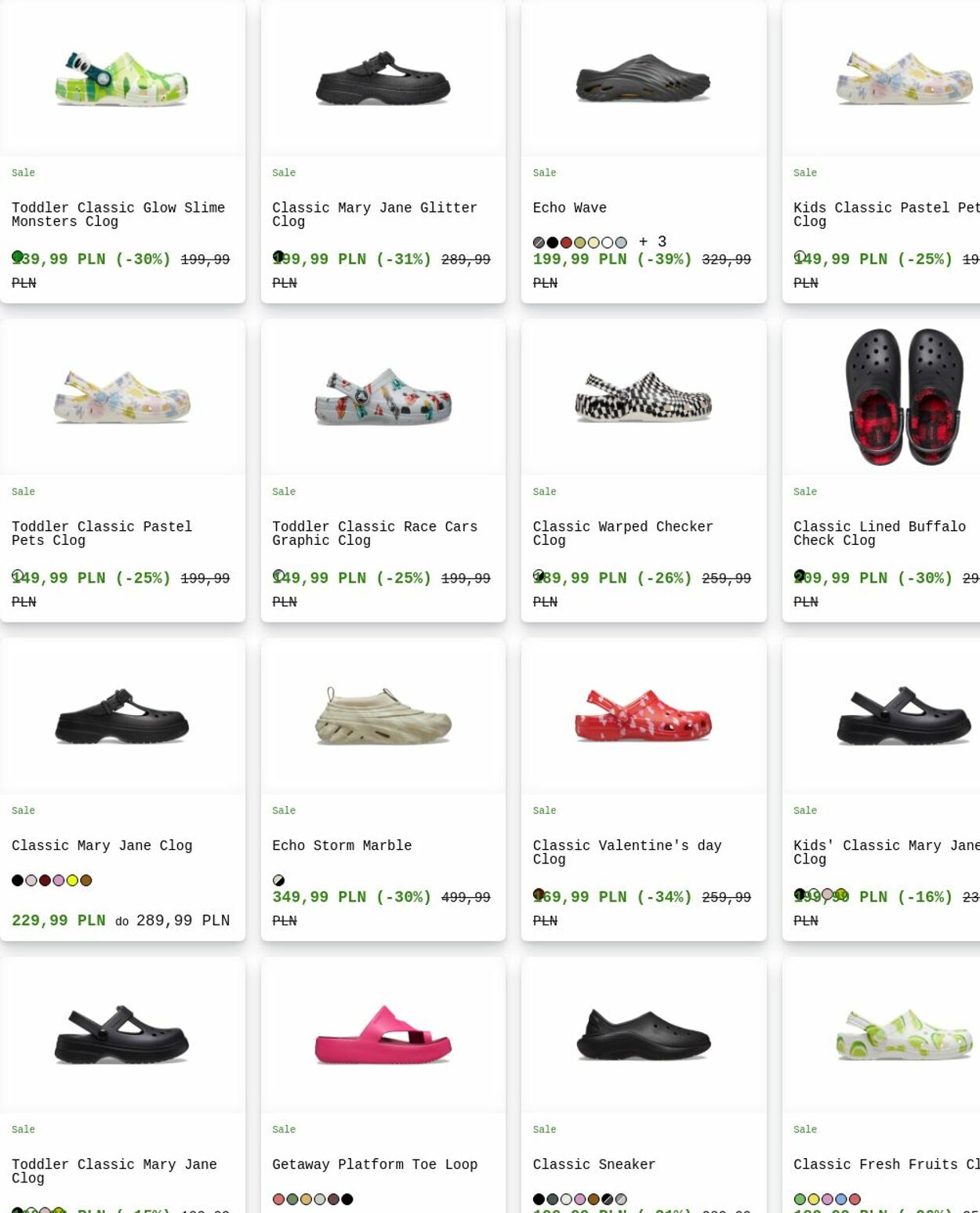 Gazetka Crocs 09.03.2026 - 18.03.2026