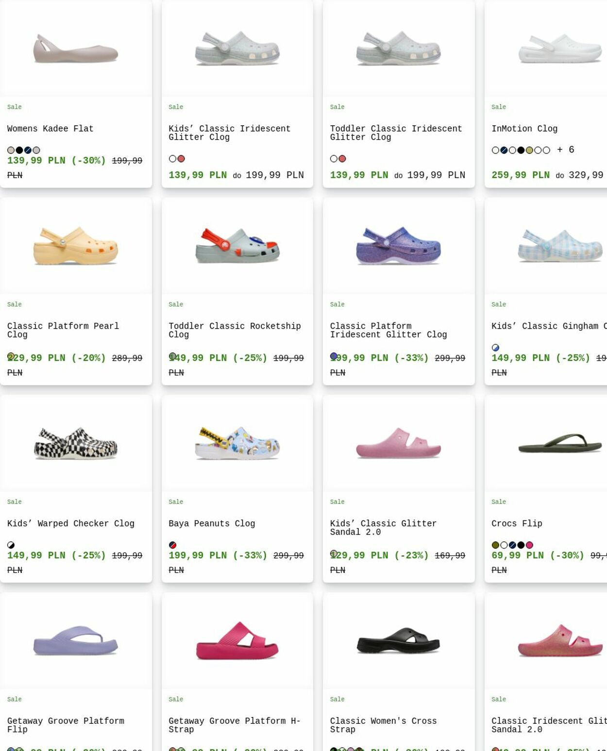 Gazetka Crocs 09.03.2026 - 18.03.2026