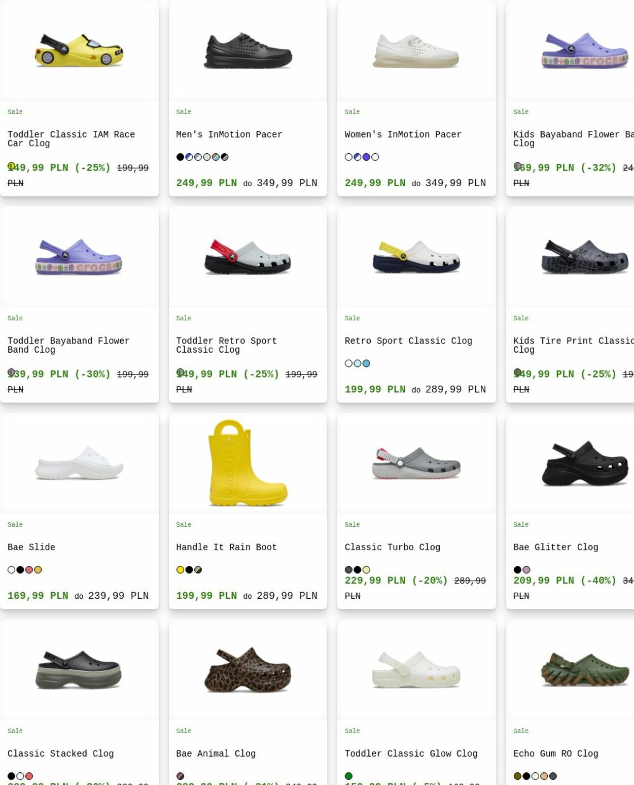 Gazetka Crocs 09.03.2026 - 18.03.2026