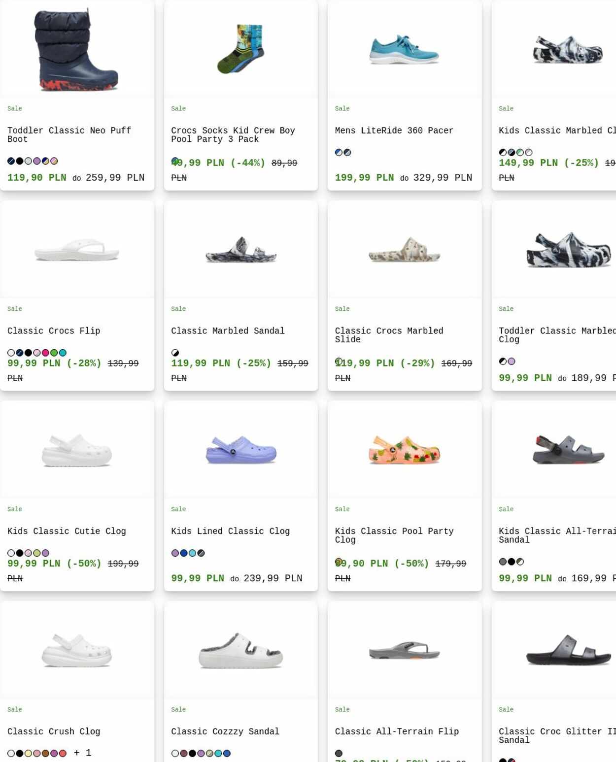 Gazetka Crocs 09.03.2026 - 18.03.2026