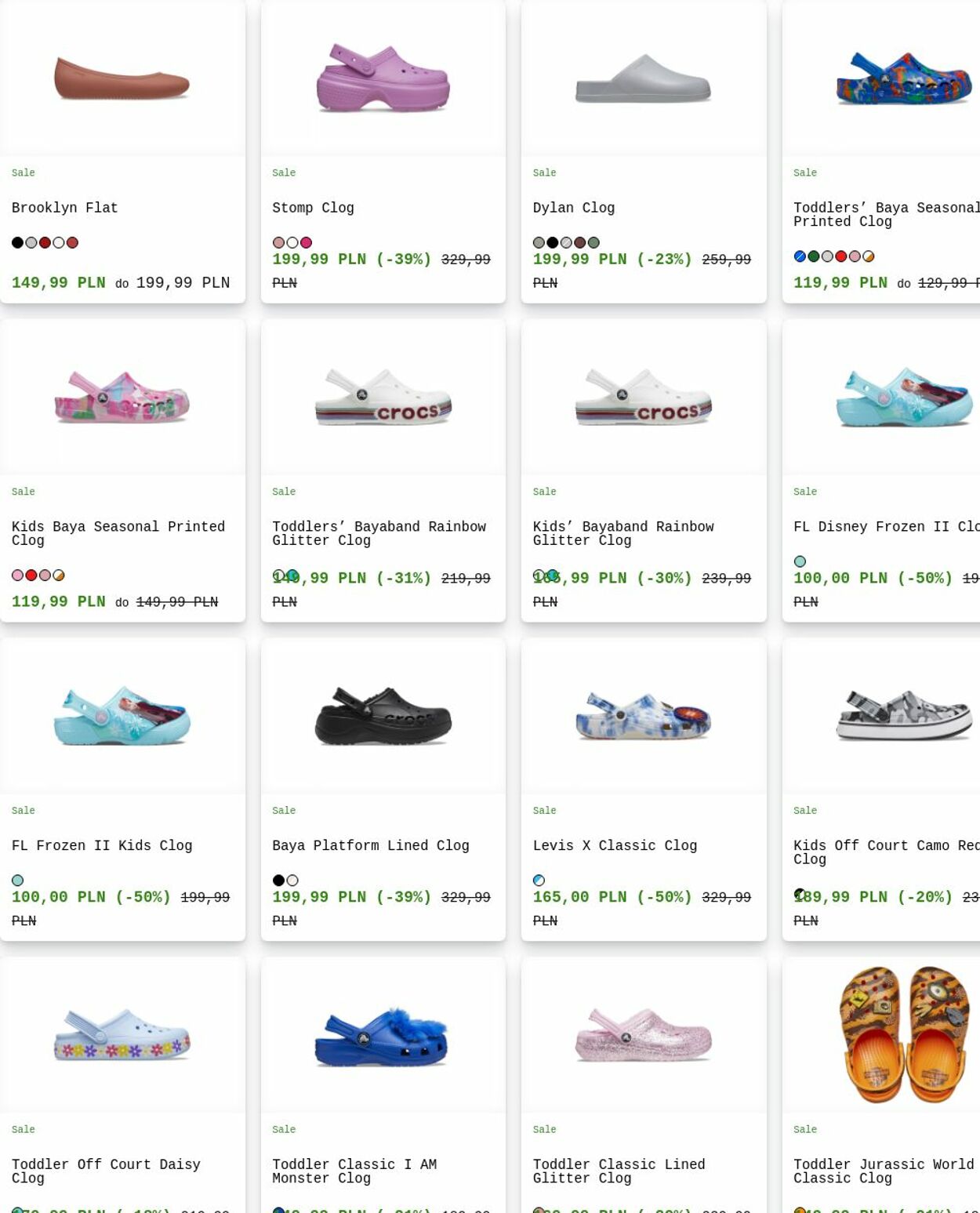 Gazetka Crocs 22.12.2025 - 31.12.2025