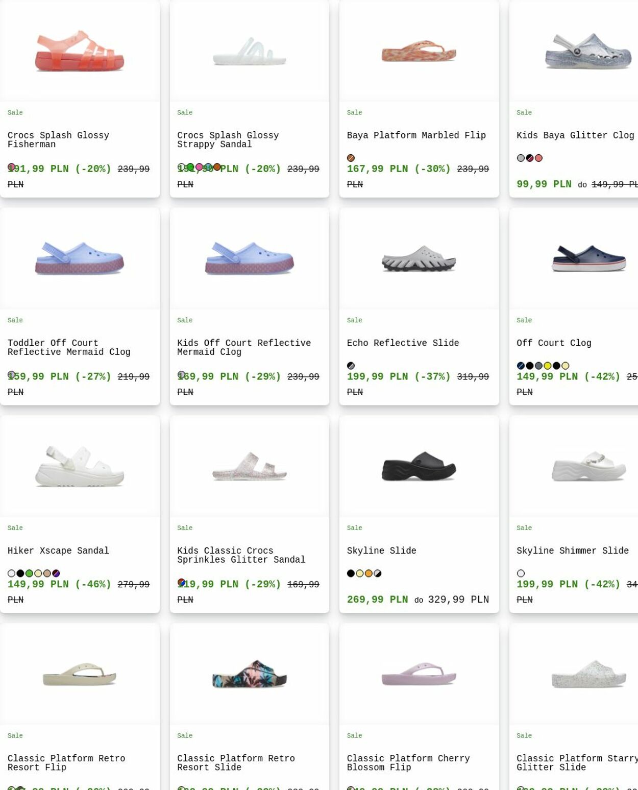 Gazetka Crocs 22.12.2025 - 31.12.2025