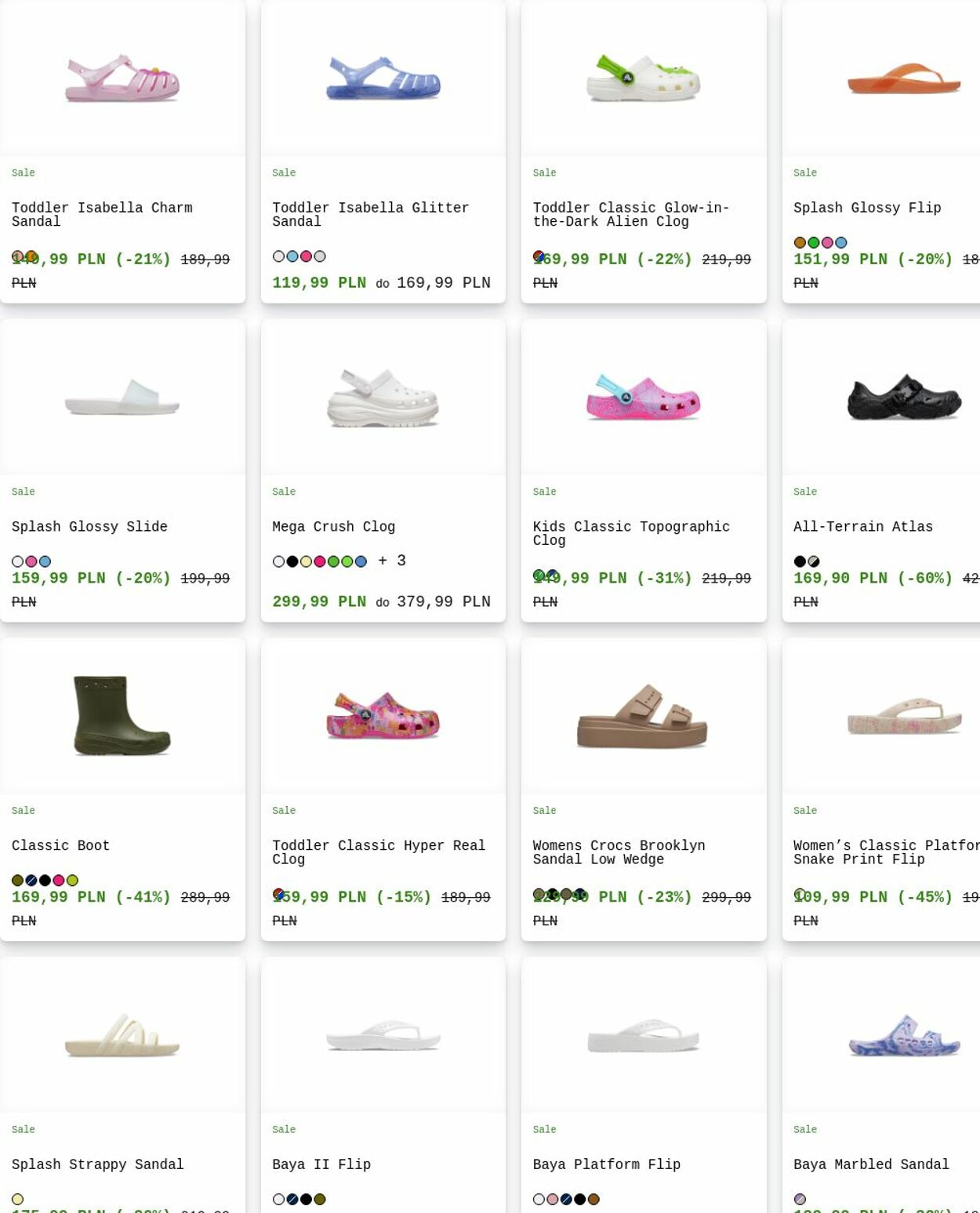 Gazetka Crocs 22.12.2025 - 31.12.2025