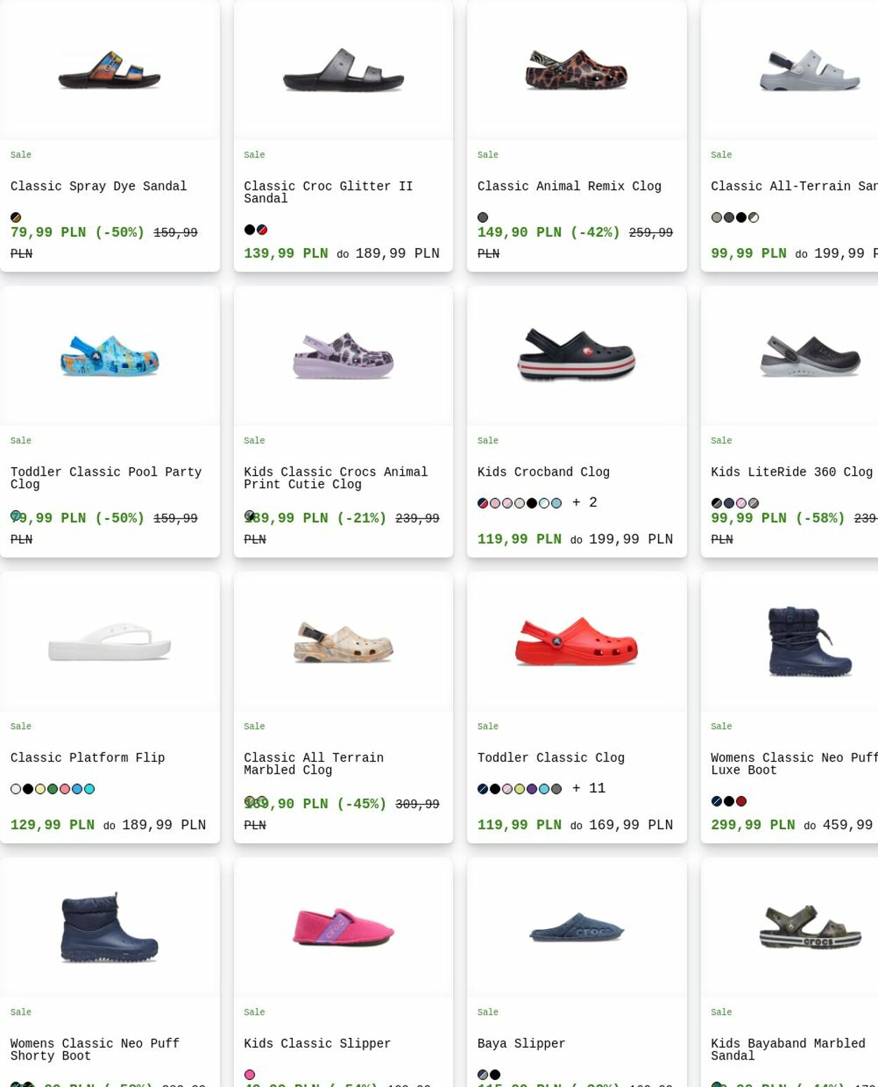 Gazetka Crocs 22.12.2025 - 31.12.2025