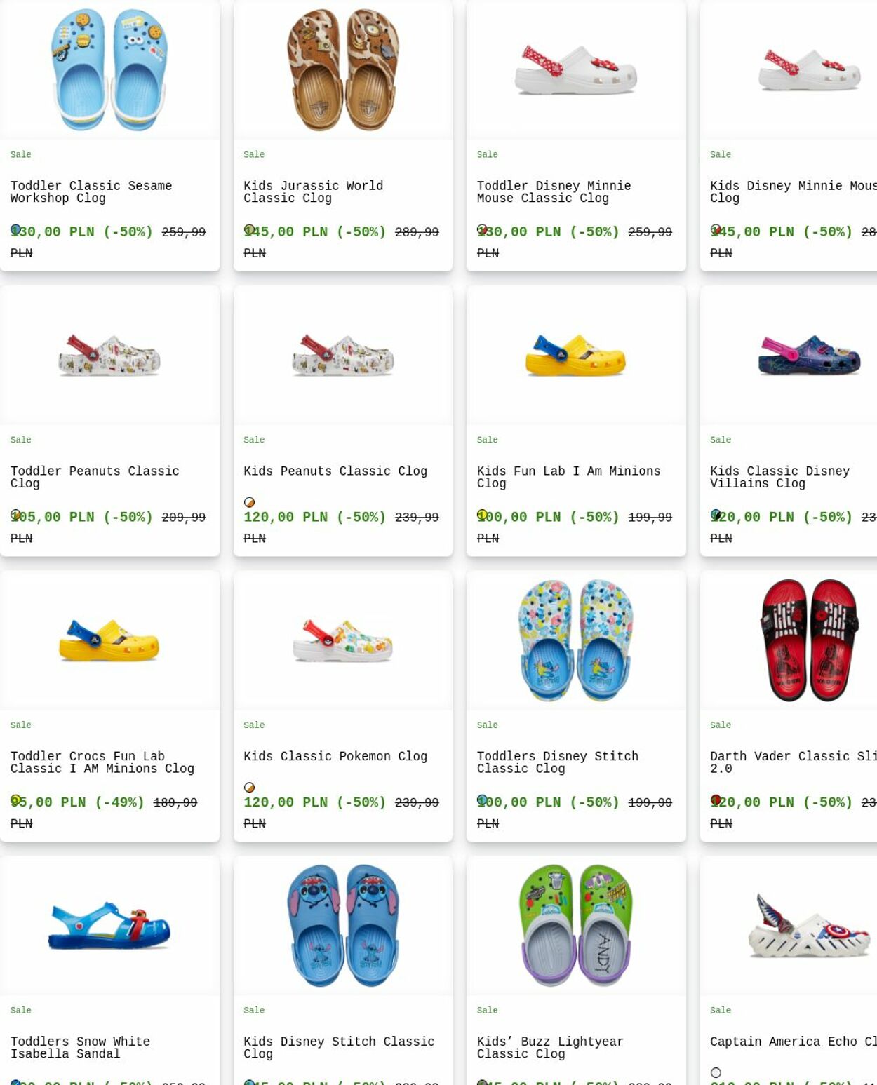 Gazetka Crocs 22.12.2025 - 31.12.2025