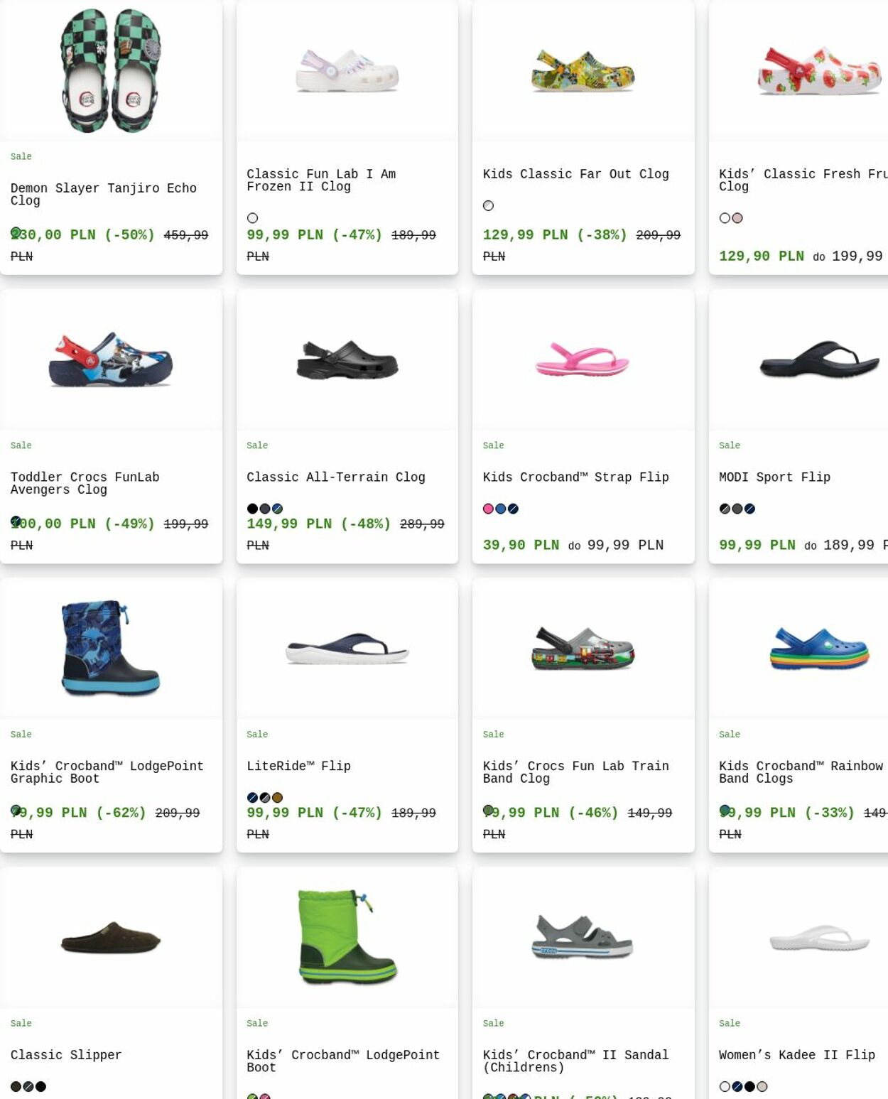 Gazetka Crocs 22.12.2025 - 31.12.2025