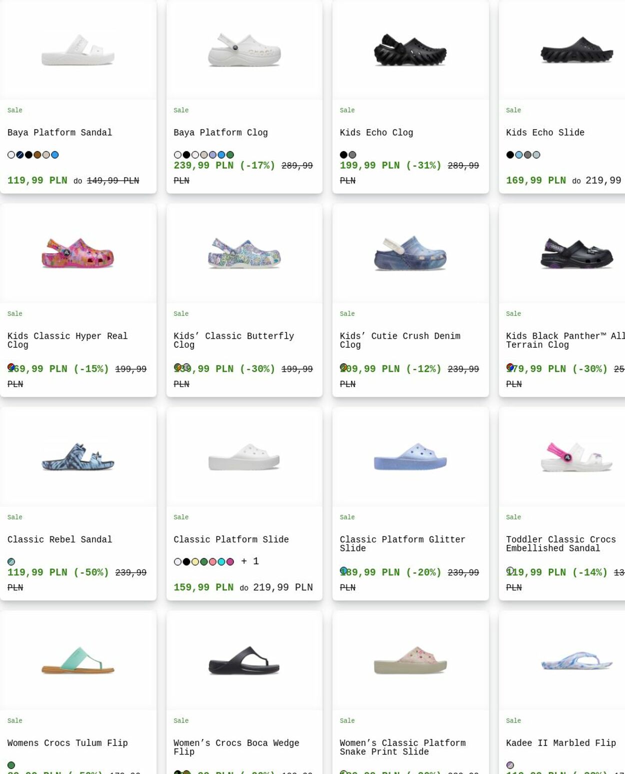 Gazetka Crocs 22.12.2025 - 31.12.2025