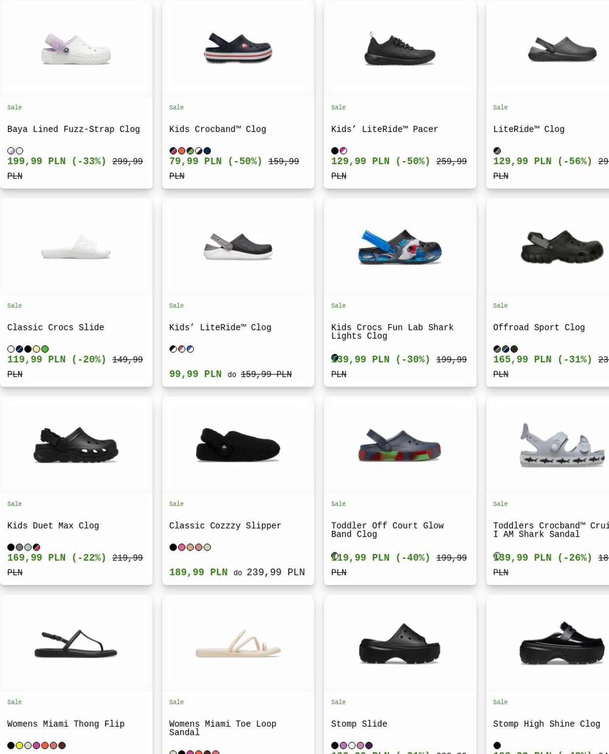 Gazetka Crocs 22.12.2025 - 31.12.2025
