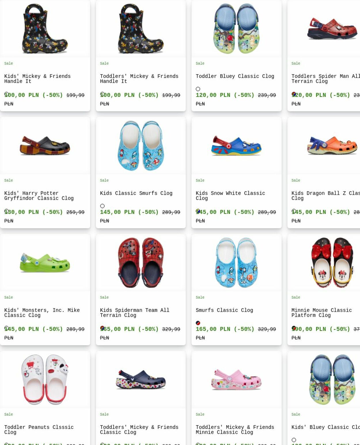 Gazetka Crocs 22.12.2025 - 31.12.2025