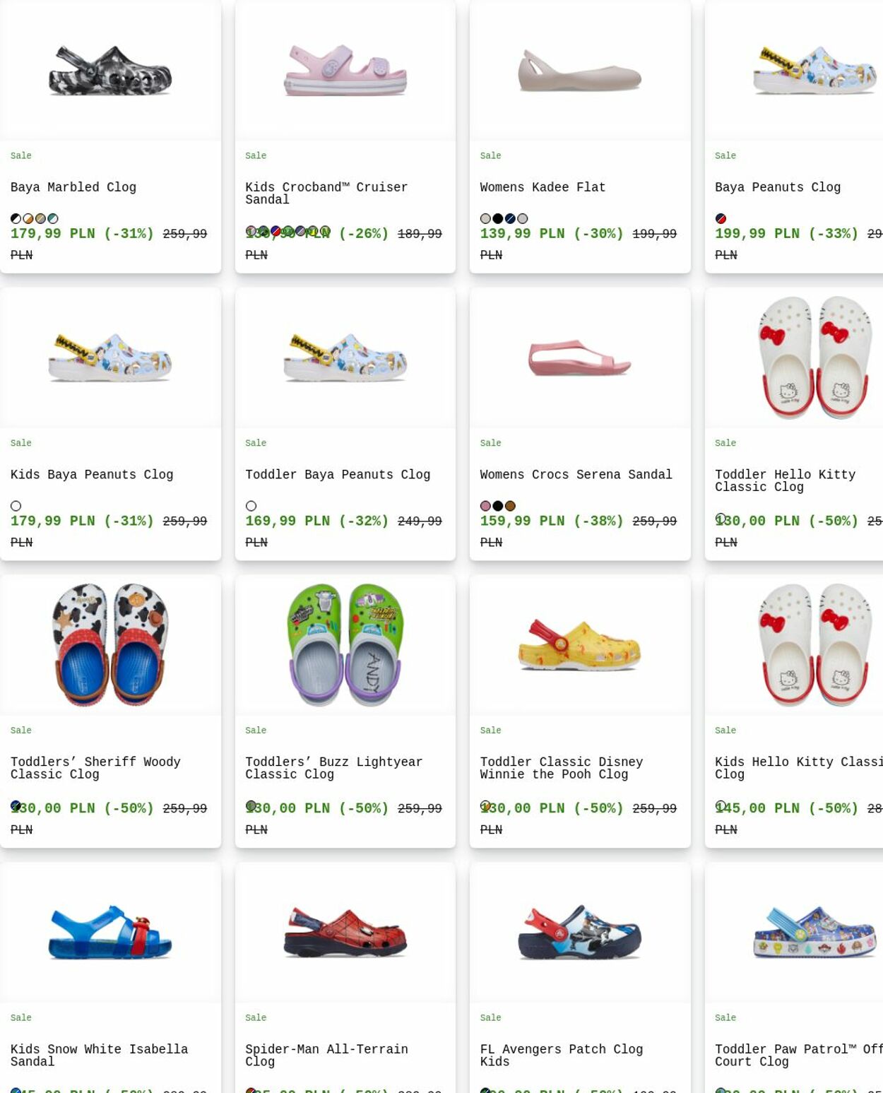 Gazetka Crocs 22.12.2025 - 31.12.2025